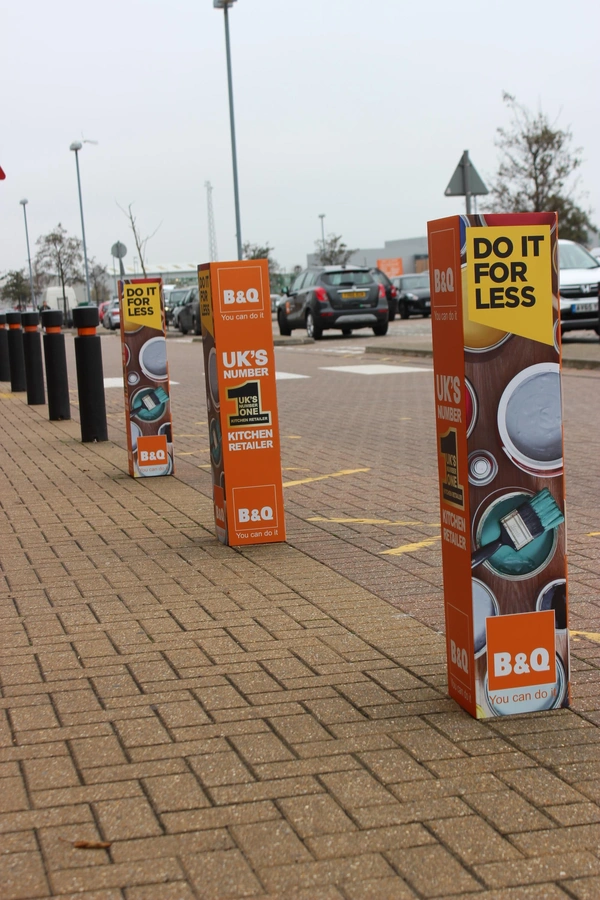 Bollard Cover in situ