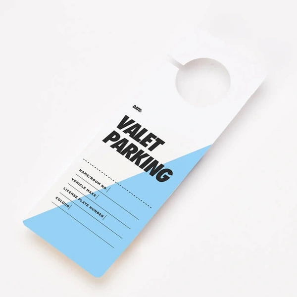Door Hanger Rounded Corner