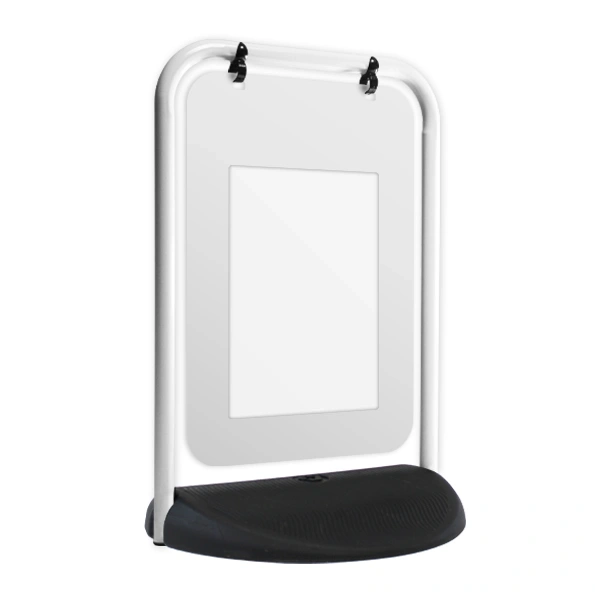  Eco Swinger White Poster Pocket Plain