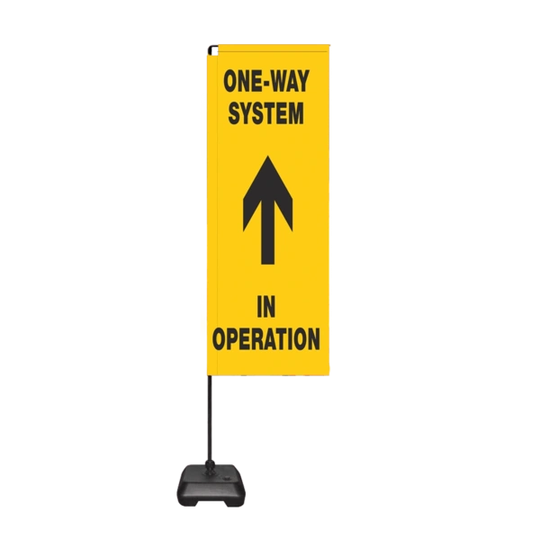 Example: One Way System Flag Kit