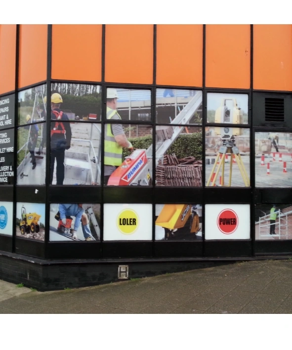 Window Vinyl Graphics in situ