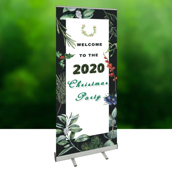 Christmas Party Roller Banner