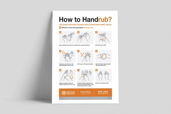 How to Handrub Poster
