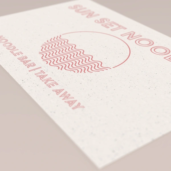 Uncoated Business Cards - Example 3