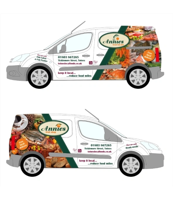 Van Wrap Graphics design concept