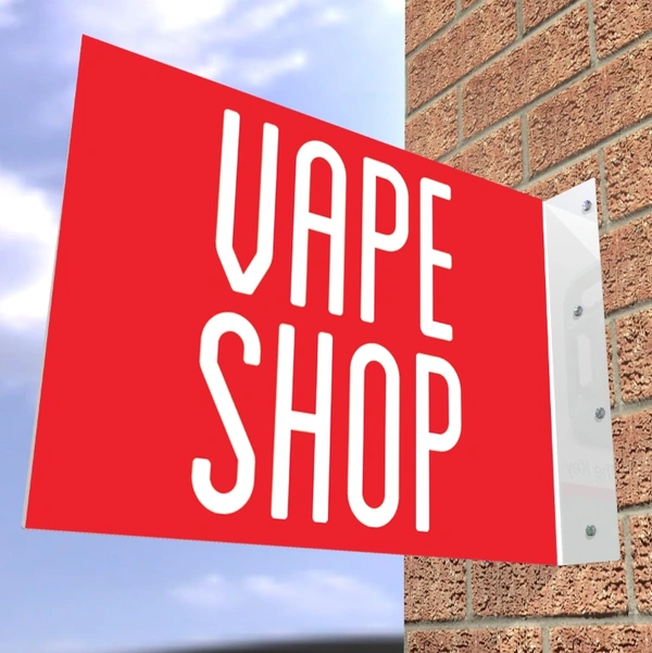 Projecting Sign Vape Shop