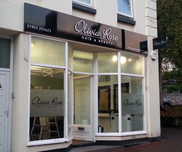 Shop Signage in use