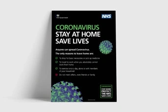 Corona Virus NHS Poster